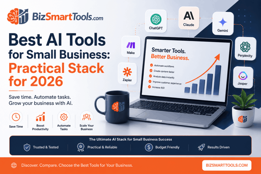 Best AI Tools for Small Business: Practical Stack for 2026