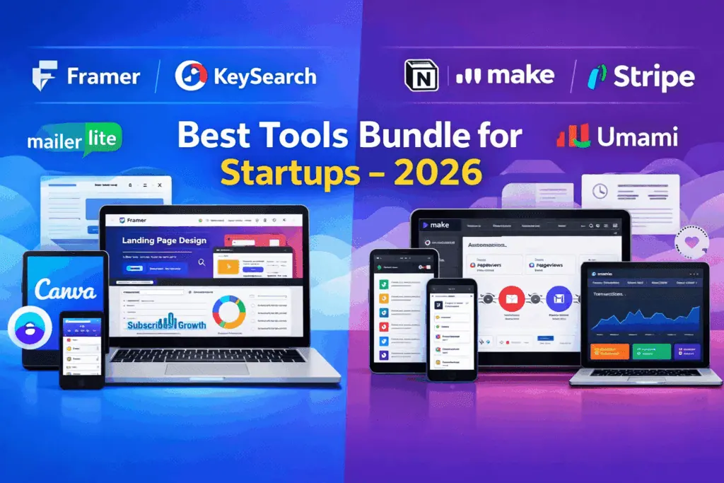 Best Tools Bundle for Startups (2026 Save Money Guide)