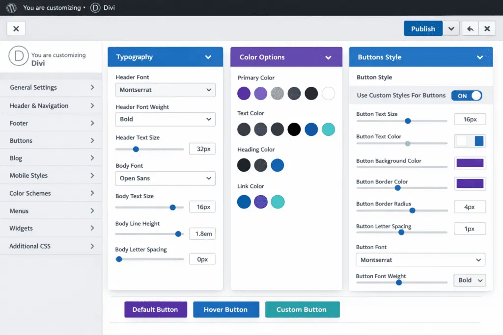 Customizing Modules