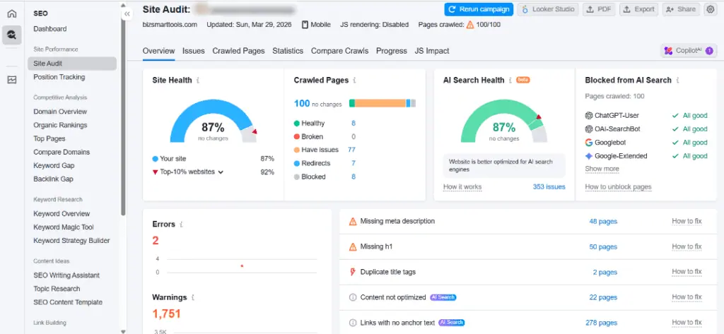 SEO Audit